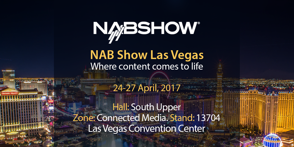 معرض NAB Show لاس فيغاس Vegas 2017