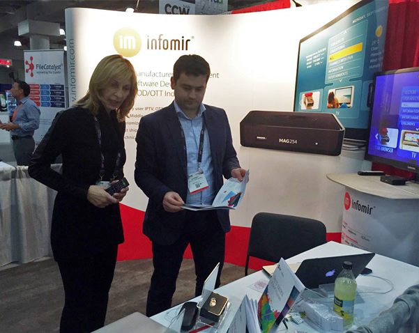 Half world in two weeks: Infomir participated in exhibitions in USA and UAE