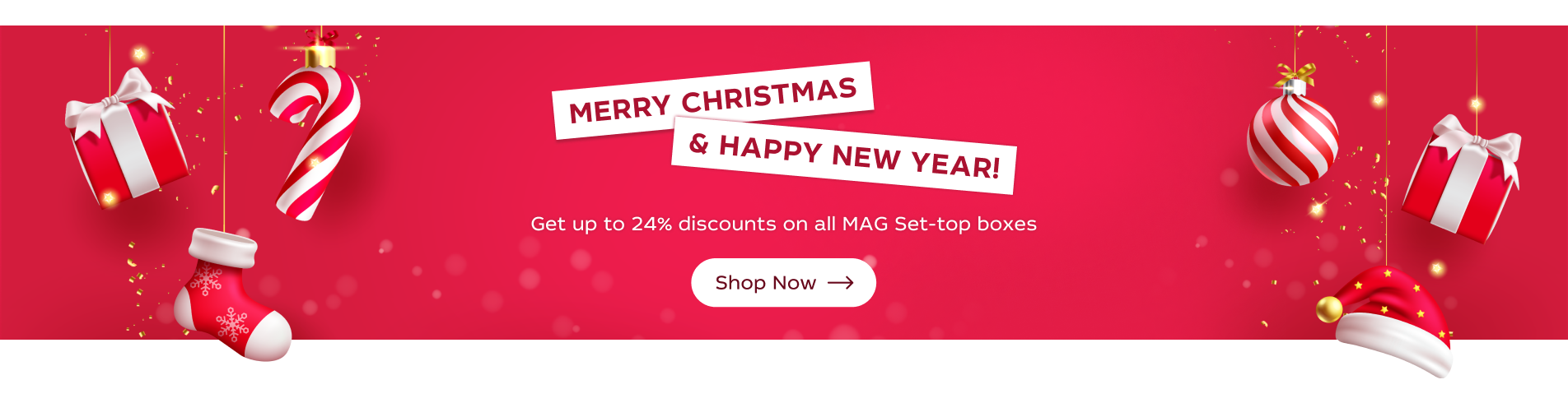 Celebrate Christmas with MAG Boxes - Get up to 24% Off in All Our Stores!