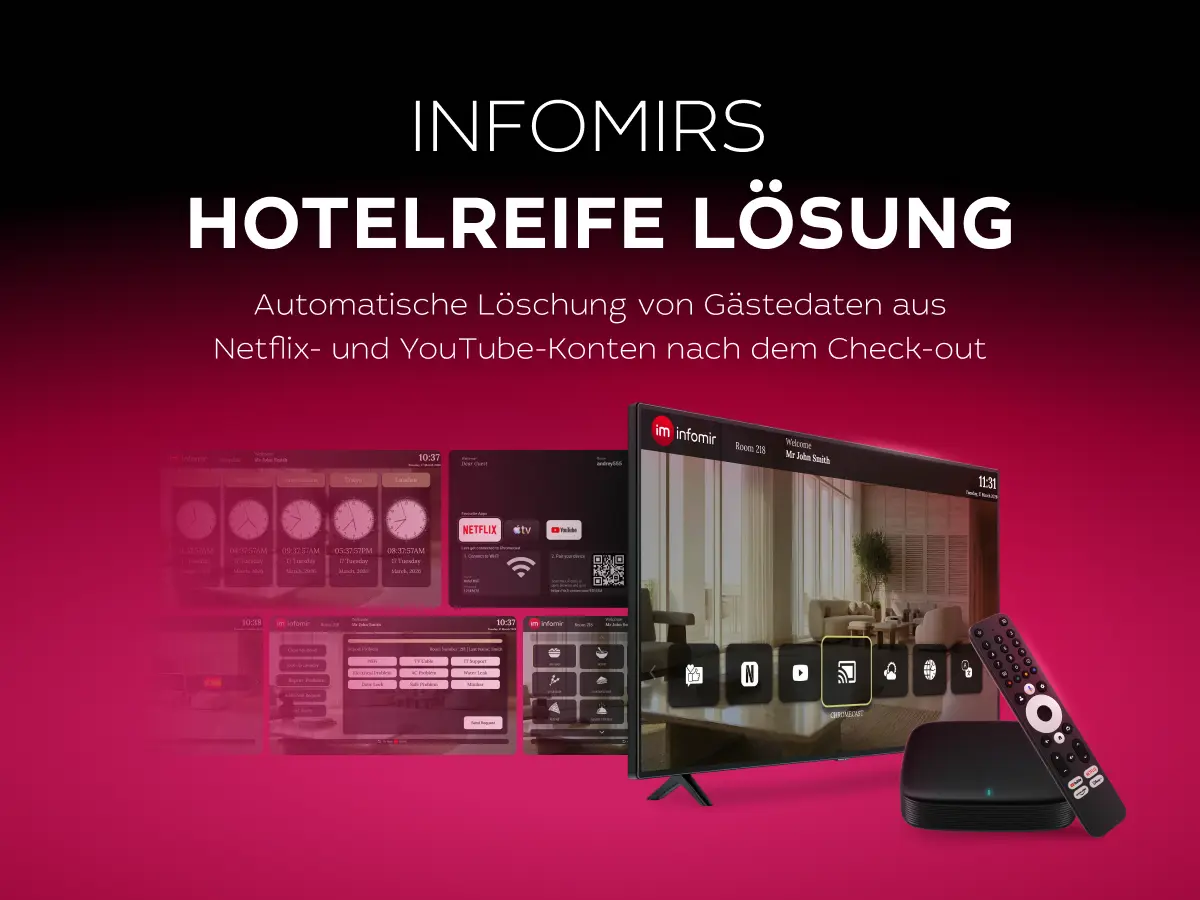 IPTV-Lösung für Hotels von Infomir