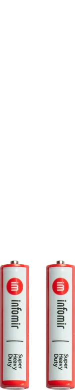 2 AAA-Batterien