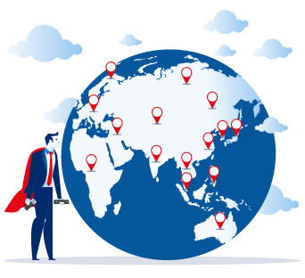 Around the World: Dalle Componenti al Cliente