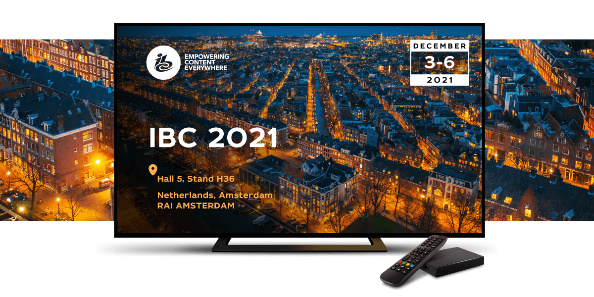 Зустрічайте Infomir на IBC 2021