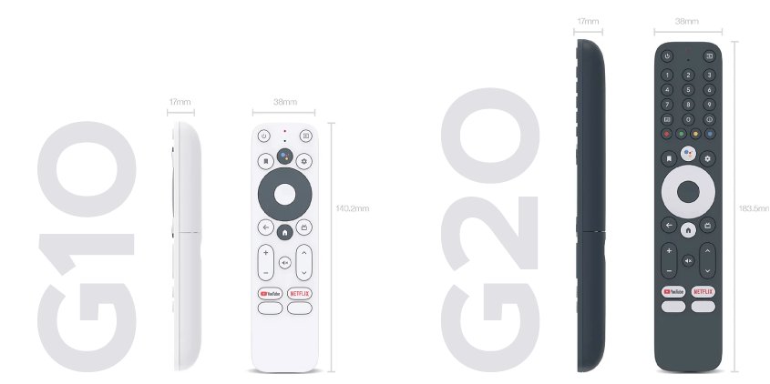 What remote controls do subscribers and operators need?