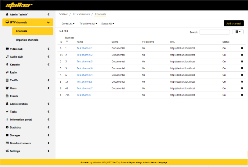 New Middleware version by Infomir