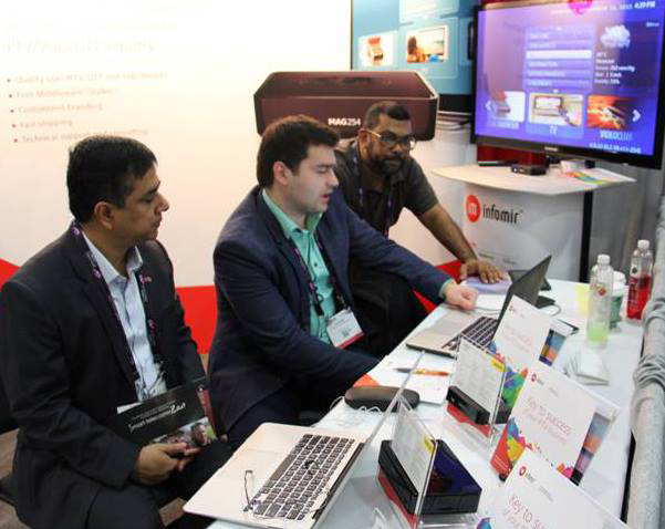 Half world in two weeks: Infomir participated in exhibitions in USA and UAE