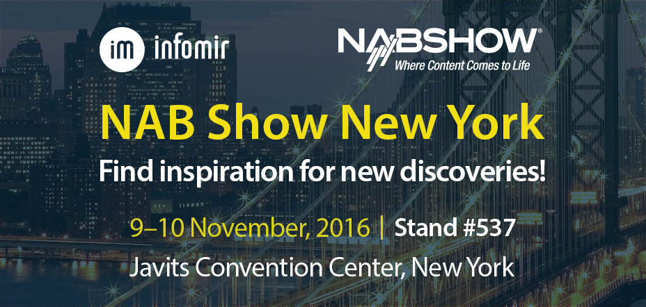 NAB Show in NY: inspiration for new discoveries
